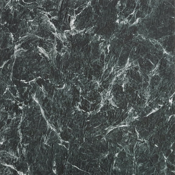 Achim Majestic Self Adhesive Vinyl Floor Tile - 10 Tiles/22.5 Sq. ft., 18 x 18, Verde Green Marble