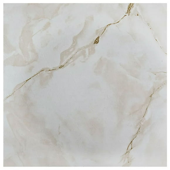 Achim Nexus 12"x12" 1.2mm Peel & Stick Vinyl Floor Tiles, 20 Count, 20 Square Feet, Light Grey/Greige with Dark Grey Veins