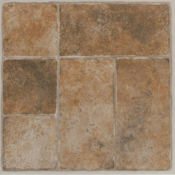 Achim Nexus 12"x12" 1.2mm Peel & Stick Vinyl Floor Tiles 20 Tiles/20 Sq. ft. Quartose Granite