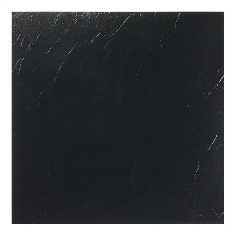 Achim Nexus Black and White 12-in x 12-in Peel and Stick Vinyl Tile Flooring (20-sq ft) Achim Nexus Black and White 12-in x 12-in Peel and Stick Vinyl Tile Flooring (20-sq ft)