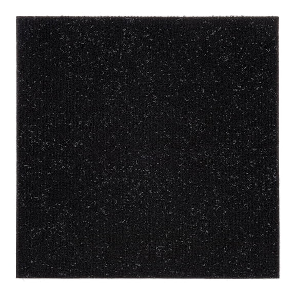 Achim Nexus Self Adhesive Carpet Floor Tile - 12 inches x 12 inches, Jet