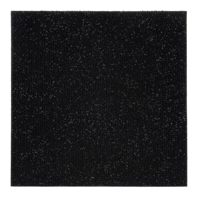 Achim Nexus Self Adhesive Carpet Floor Tile - 12 inches x 12 inches, Jet Achim Nexus Self Adhesive Carpet Floor Tile - 12 inches x 12 inches, Jet
