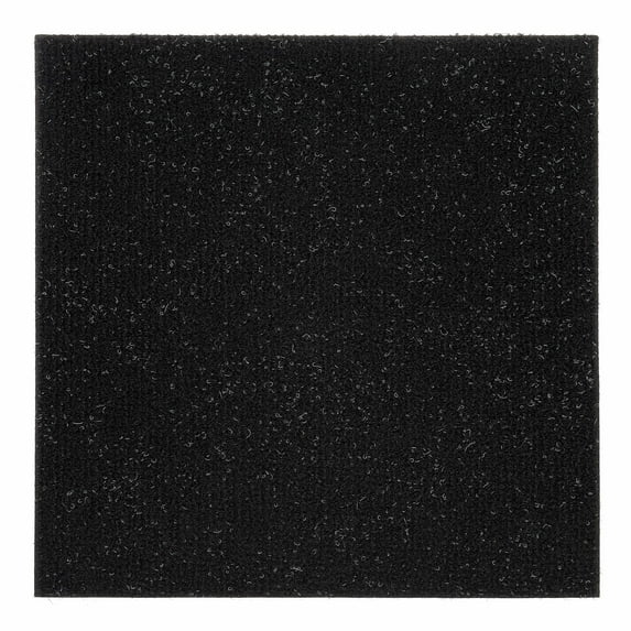 Achim Nexus Self Adhesive Carpet Floor Tiles - 12 Tiles/32.3 sq Ft., 19.7" x 19.7", Jet