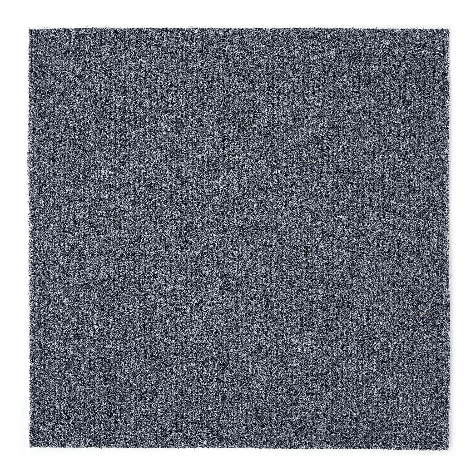 Achim Nexus Self Adhesive Polyester Carpet Tile - 12 Tiles/12 Sq. ft., 12 x 12, Smoke Gray - image 1 of 8