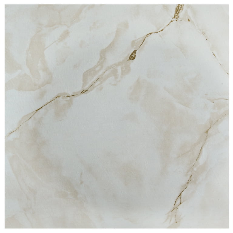 Achim Nexus Self Adhesive Vinyl Floor Tile - 20 Tiles/20 Sq. ft., 12 x 12, White