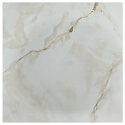 Achim Nexus Self Adhesive Vinyl Floor Tile - 20 Tiles/20 Sq. ft.,12 x 12, Off White/Grey and Grey Veins