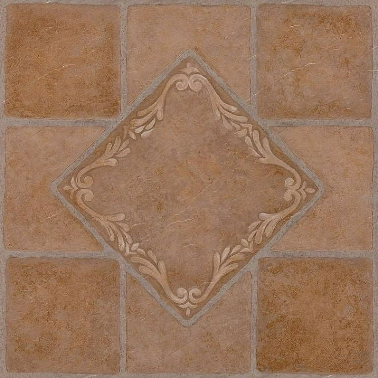 Achim Nexus South West Ceramic 12-in x 12-in Peel and Stick Vinyl Tile Flooring (20-sq ft)