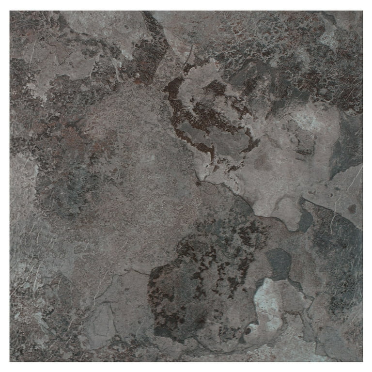 Achim Portfolio Midnight Marble 12-in x 12-in Peel and Stick Vinyl Tile Flooring (9-sq ft) Achim Portfolio Midnight Marble 12-in x 12-in Peel and Stick Vinyl Tile Flooring (9-sq ft)