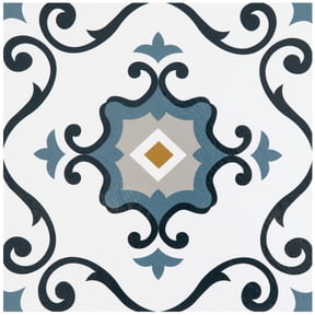 Achim Retro Self Adhesive Vinyl Floor Tile - 20 Tiles/20 Sq. ft., 12 x 12, Slate Flooring Materials
