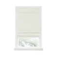 thumbnail image 1 of Achim Roman Indoor Cordless Ivory Polyester Blackout Window Roman Pleated Shade, 64" L x 31" W, 1 of 4