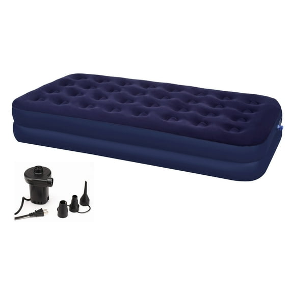 Achim Second Avenue Collection Double Twin Air Mattress with Electric Air Pump