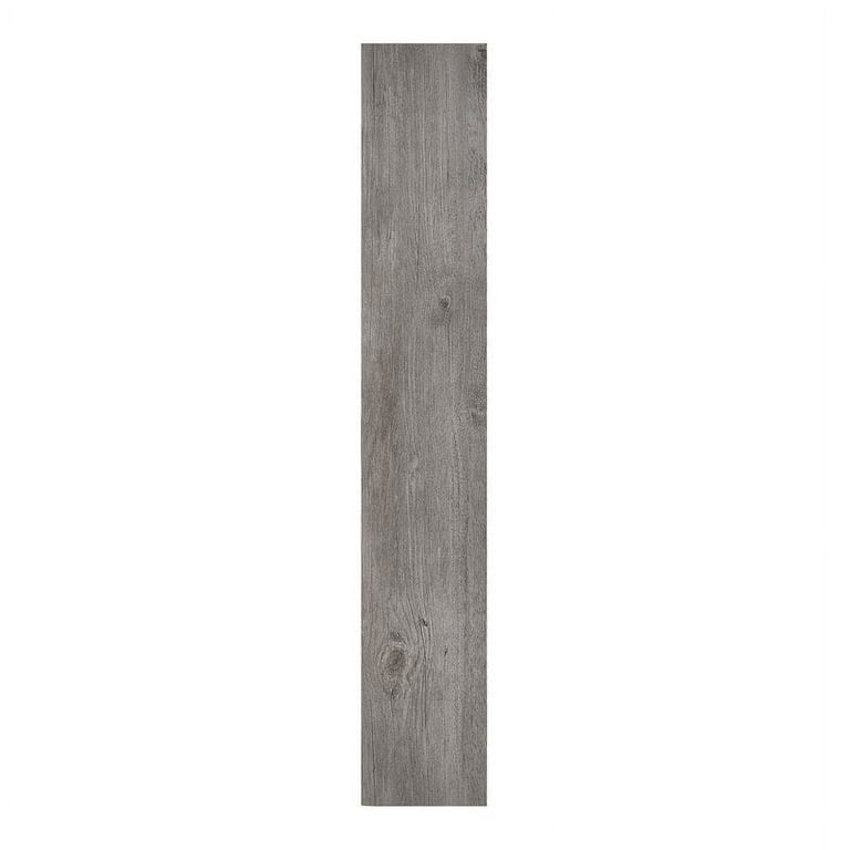 Achim Sterling Self Adhesive Vinyl Floor Planks - 10 Planks/15 Sq. ft., 1.2mm, 6 x 36, Walnut Achim Sterling Self Adhesive Vinyl Floor Planks - 10 Planks/15 Sq. ft., 1.2mm, 6 x 36, Walnut