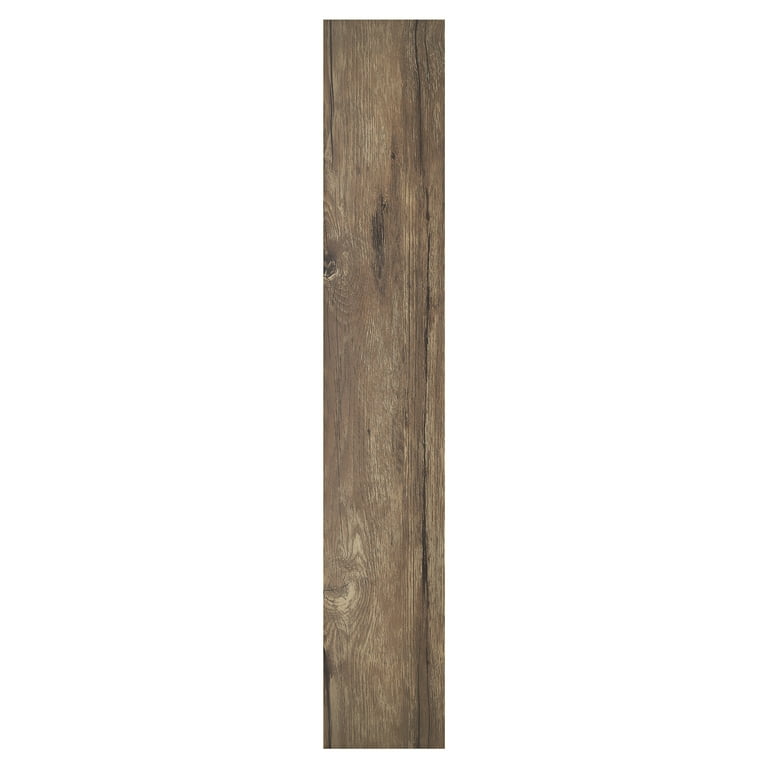 Achim Sterling Self Adhesive Vinyl Floor Planks - 10 Planks/15 Sq. ft., 1.2mm, 6 x 36, Walnut Achim Sterling Self Adhesive Vinyl Floor Planks - 10 Planks/15 Sq. ft., 1.2mm, 6 x 36, Walnut