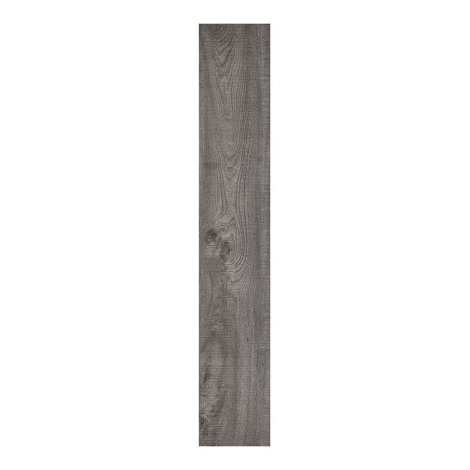 Rustic Gray Vinyl Self-Adhesive Plank Flooring for Kitchens and Bathrooms