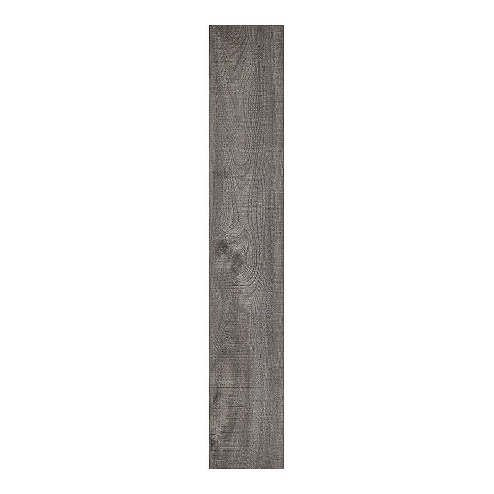 Achim Sterling Self Adhesive Vinyl Floor Planks, 10 Planks, 6 x 36, Rustic Grey - image 1 of 4