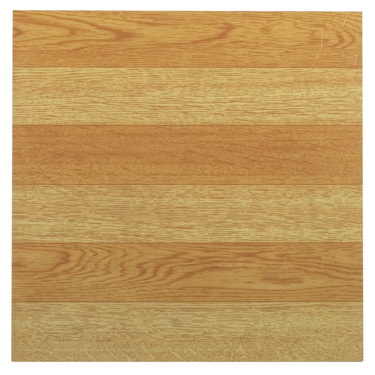 ACHIM Sterling Light Oak Plank 12 in. x 12 in. Peel and Stick Vinyl Tile (45 sq. ft. / case) ACHIM Sterling Light Oak Plank 12 in. x 12 in. Peel and Stick Vinyl Tile (45 sq. ft. / case)