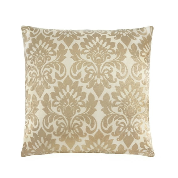 Achim Sutton Decorative 18" Square Throw Pillow - Tan Accent Pillow