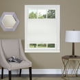 thumbnail image 1 of Achim Top Down Bottom Up Indoor Cordless White Polyester Light Filtering Window Cellular Shade, 64" L x 30" W, 1 of 3