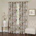 thumbnail image 1 of Achim Tranquil - Lined Grommet Window Curtain Panel, Tan, 50x63, 1 of 3