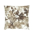 thumbnail image 1 of Achim Tranquil Tan 18" Decorative Square Throw Pillow, 1 of 5