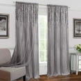 thumbnail image 1 of Achim Willow Rod Pocket Window Curtain Panel, 1 of 3