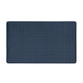 thumbnail image 1 of Achim Woven Embossed Faux Leather Kitchen Solid Rectangle Anti Fatigue Mat, Navy, 18x30, 1 Piece, 1 of 4