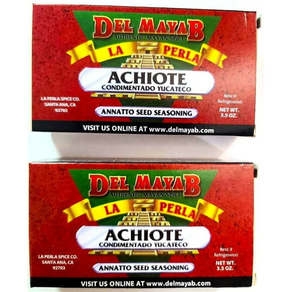 Del Mayab Achiote Paste, 3.5oz (2 Pack)