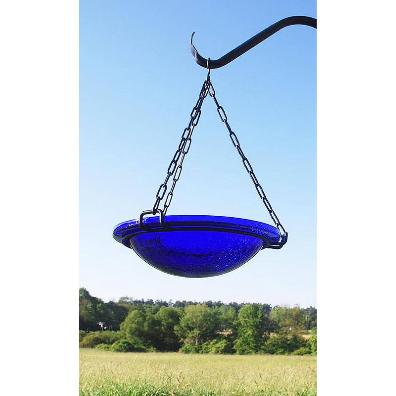 Achla BBH-02CB Cobalt Blue Hanging Birdbath