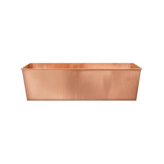Achla C-101 Solid Copper Flower Box, Large