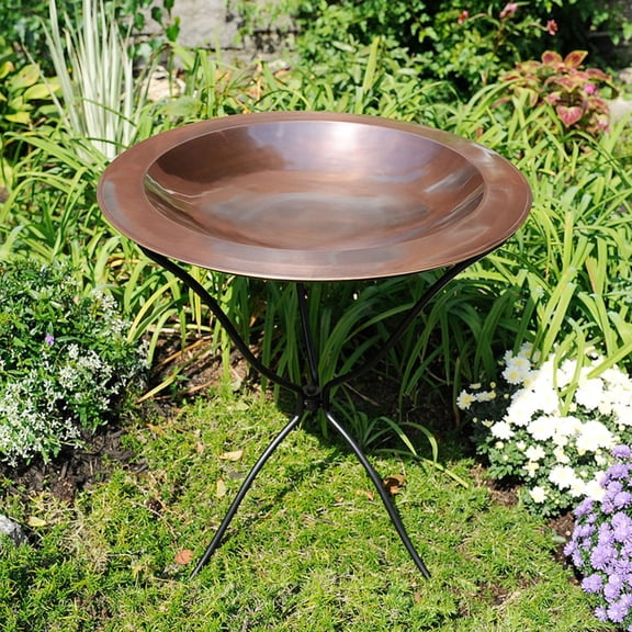 Achla CBB-01 Classic Bird Bath - Antique Copper