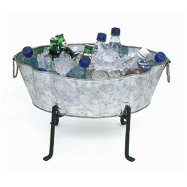 Black Wrought Iron Folding Tabletop Stand