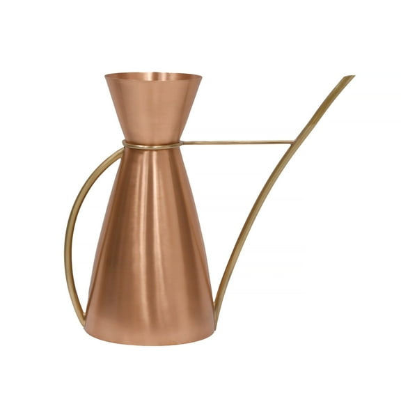 Achla Designs 11"L Brushed Finished Copper Elegant Garden Watering Carafe - 11" W x 5" L x 10" H