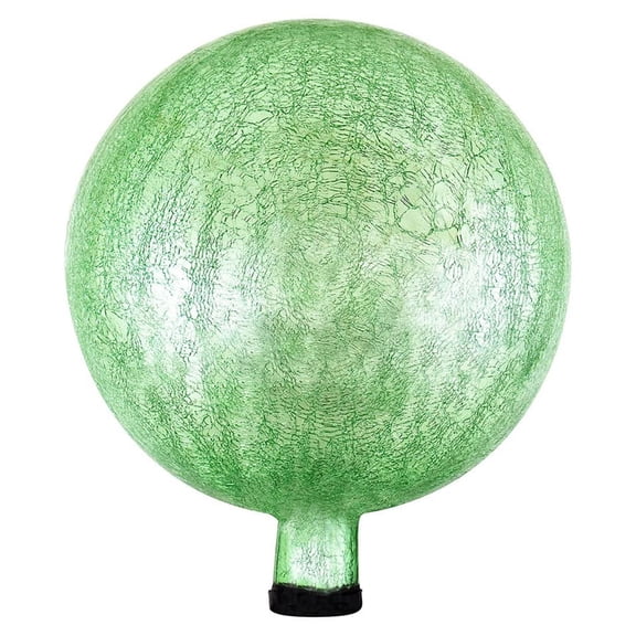 Achla Designs 12 Inch Gazing Glass Globe Garden Ornament, Light Green
