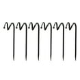 thumbnail image 1 of Achla Designs 14" H Graphite Wrought Iron Hose Guard w/Ball End Design (Set of 6), Hose Guide - 14"H, 1 of 5