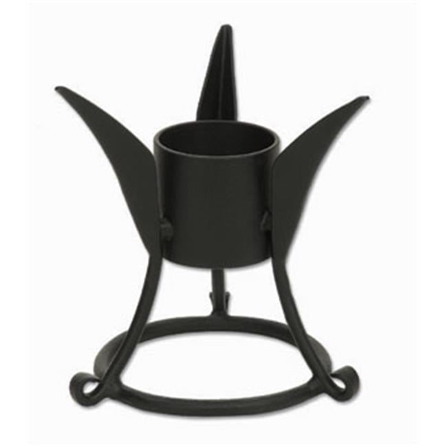 Small Black Iron Trestle Gazing Globe Stand