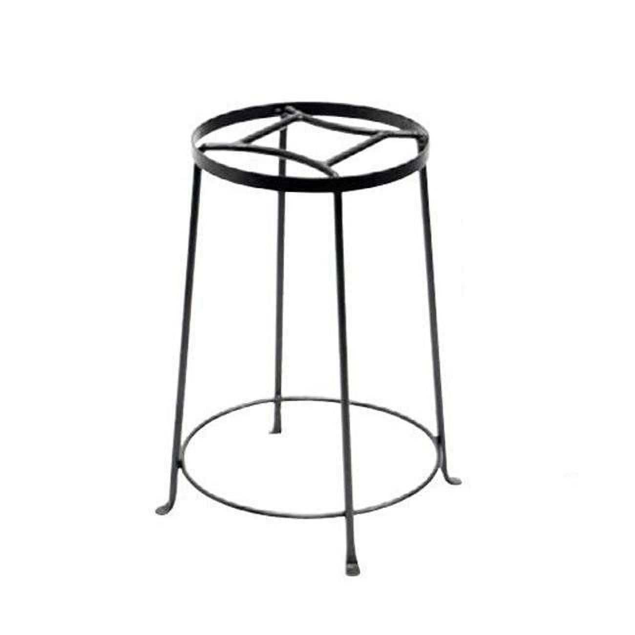 Argyle Black Wrought Iron 18" Plant Stand