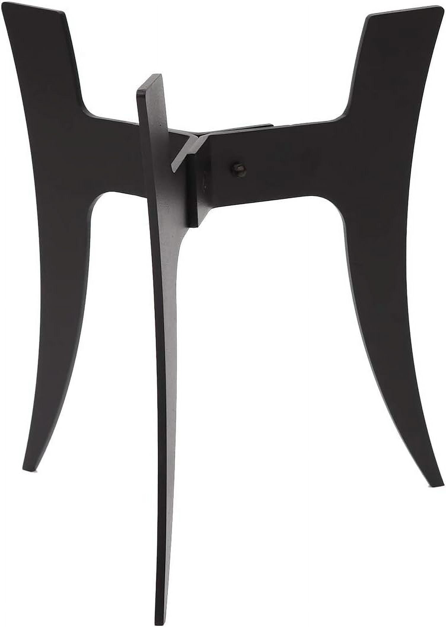 Black Iron 13" Sculptural Ibex Plant Stand