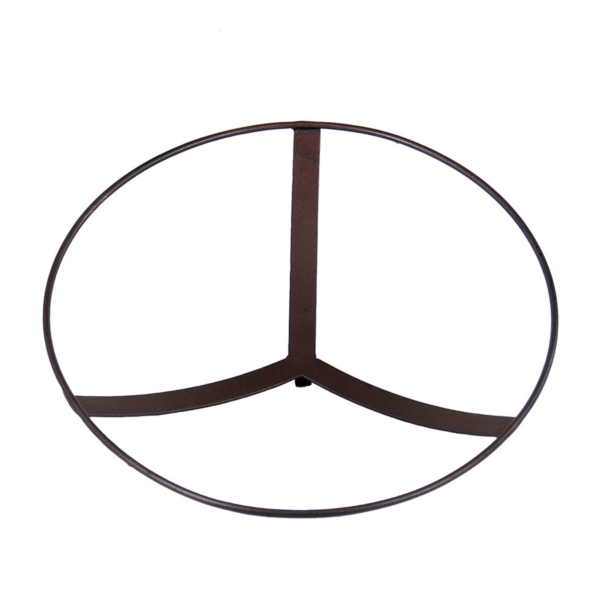 Roman Bronze 13.25" Wrought Iron Birdbath Cradle
