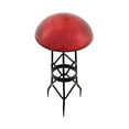 thumbnail image 1 of Achla Designs Glass Toadstool Gazing Globe Ball, 9 Inch Diameter, Red, 1 of 4