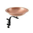 thumbnail image 1 of Achla Hammered Solid Copper Bird Bath with Stake, 1 of 4