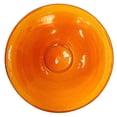 thumbnail image 1 of Achla Designs Hand Blown Glass Garden Birdbath with Mini Stand, Mandarin, 1 of 5