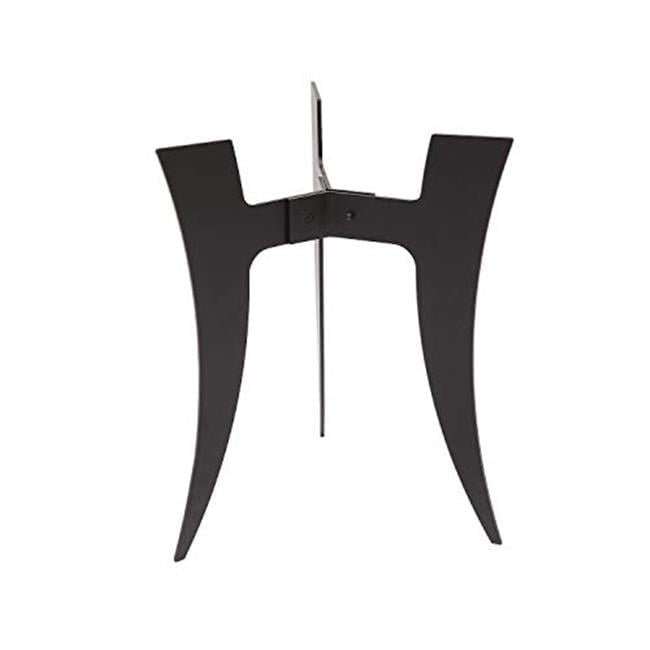 Large Matte Black Iron Ibex Plant Stand