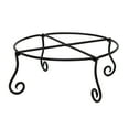 thumbnail image 1 of Achla Designs Large Short Piazza Plant Stand, 17 Inch Diameter, Black Powder Coat Finish, 1 of 5