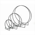 thumbnail image 1 of Achla Designs Minuteman International Large Log Holder Hoop, 51 Inch Tall, Black, 1 of 4