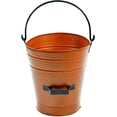 thumbnail image 1 of Minuteman Steel 18" Coal Hod/Pellet Bucket Antique Copper, Hod with Dual Handles and Insulated Base - Antique Copper Finish, 17"x18" - Ideal for Pellet Stove Feeding and Ash Removal, 1 of 4
