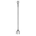 thumbnail image 1 of Achla Designs Minuteman International Wrought Iron Fireplace Farmer's Fork, 46 Inch Tall, Graphite Finish, 1 of 2
