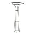 thumbnail image 1 of Achla Designs Mushroom 72" Iron Trellis - Bronze, 1 of 2