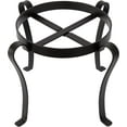 Achla Designs Patio Flower Pot Plant Stand, 12in H Black