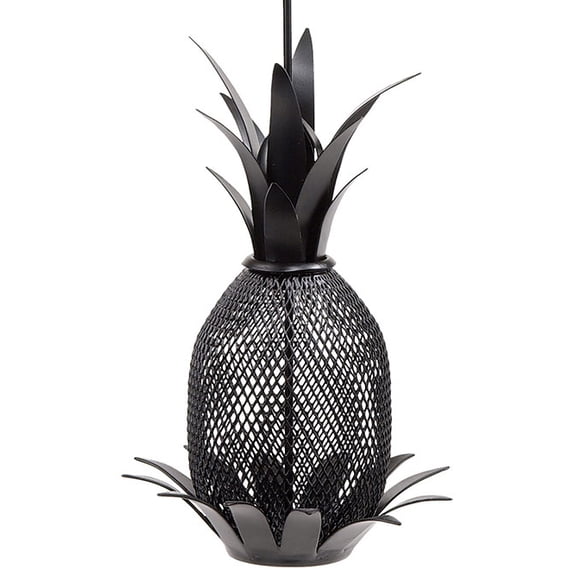 Achla Pineapple Bird Feeder, Black