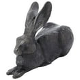thumbnail image 1 of Achla Designs Rabbit Outdoor Lawn Décor Garden Figurine Statue, Charcoal, 1 of 5